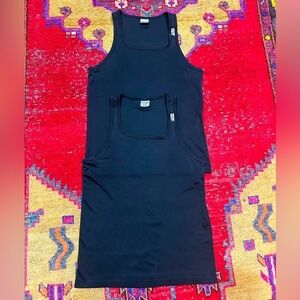 TWO 2(X)IST Black Tank Tops Sz XL